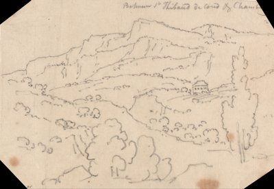 Between Saint-Thibaud-de-Couz and Chambery by John Robert Cozens